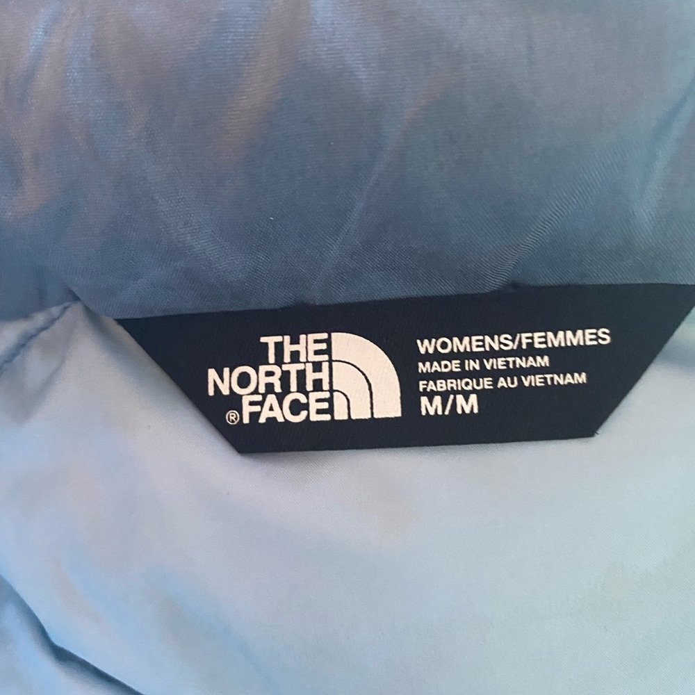 Icy Blue North Face Vest